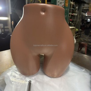 Mannequin de présentation demi-corps pour vêtements, en plastique, pour femmes aux courbes généreuses, pose debout, vente en gros à prix abordable - Product Image 4