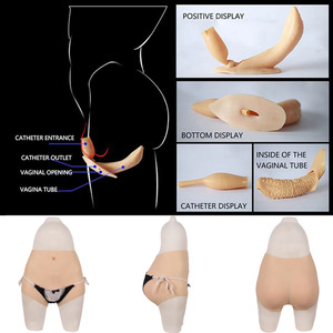 Siliconen Nep <span class=keywords><strong>Vagina</strong></span> Sexy Panty Realistische Broek Hip Up Billen Slipje <span class=keywords><strong>Shemale</strong></span> Voor Crossdresser Sissy Travestiet Drag Queen - Product Image 6