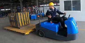 HELI電動牽引トラクター5トン倉庫工場設備電気航空機牽引貨物コンベヤー牽引トラクター - Product Image 3