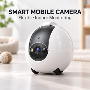 กล้องติดตามสัตว์เลี้ยงไร้สาย 4MP สำหรับแมวและสุนัข พร้อมรีโมทดูภาพสดและเสียง - Product Image 5