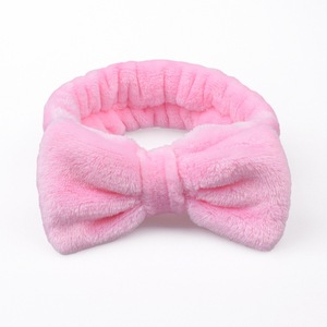 Groothandel Custom Logo Gezichtsbehandeling Haarband Microfiber Skincare Strik Spa Hoofdband - Product Image 3