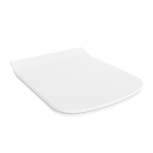 Abattant <span class=keywords><strong>de</strong></span> toilettes carré Sunten SU064 Urea UF Slim à fermeture douce avec options blanc/noir, garantie 2 ans - Product Image 2