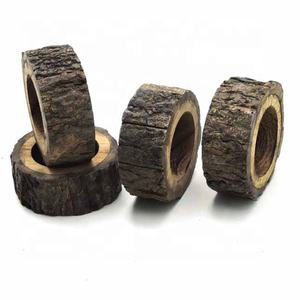 Anneau de serviette en bois naturel fait à la main, anneau de serviette décoratif en corail de meilleure qualité, accessoires de mariage - Product Image 5