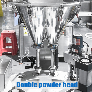 Machine de remplissage et d'emballage automatique de capsules de boisson en poudre de cappuccino à la vanille française, machine de remplissage et de scellage de poudre lyophilisée - Product Image 6