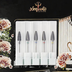 Taladro de Uñas Profesional de Acero Inoxidable, Cónico, Multifuncional, para Remover Esmalte de Gel, Cutículas y Alisar las Uñas con Punta de Diamante - Product Image 3