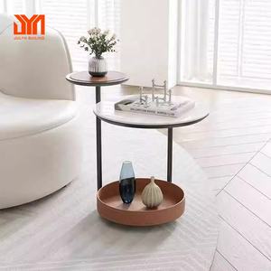 Meuble de salon <span class=keywords><strong>JYN</strong></span> meuble TV Table basse en ardoise Table basse combinée Table d'angle - Product Image 1