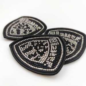 Patch en tissu brodé, patch thermocollant, patchs brodés 3D personnalisés - Product Image 3