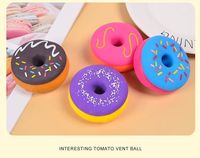 Jouet Squishy en forme de Donut à presser, à rebond lent, pour la décompression et la relaxation, petit jouet pour enfants