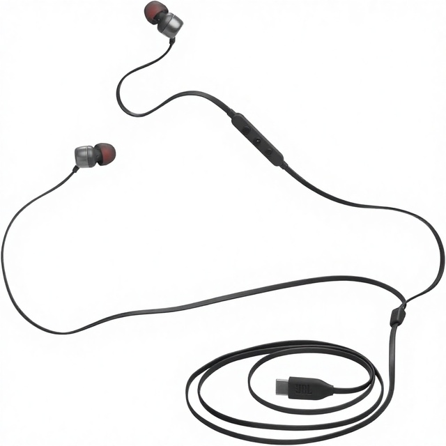 Tune 310C Wired In-Ear Earphone with USB Type-C Interface-Black