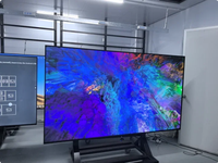 Écran d'affichage commercial et éducatif IFP 4K LCD 55 65 75 86 98 110, tableau blanc interactif intelligent tactile OPS pour écoles, salles de classe et bureaux