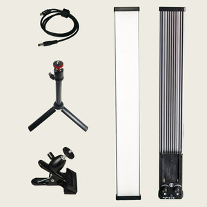 Nouveau produit caméra <span class=keywords><strong>Photo</strong></span> LED Studio poche photographie lumière Dimmable 40W aluminium baguette lumière de remplissage pour Tiktok, youtube - Product Image 2