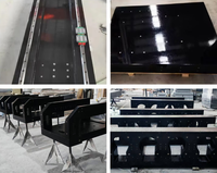 Plaque de surface en granit de qualité 00/AA certifiée ISO, fabriquée sur mesure pour bases de machines CMM industrielles et plateformes de mesure