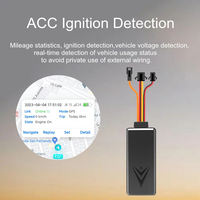 Traceur GPS 4G pour voiture, dispositif de suivi de véhicules avec contrôle à distance et coupure moteur à distance