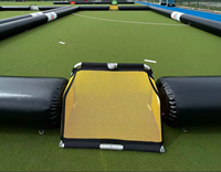 Vente directe d'usine, terrains de football gonflables, clôture de football gonflable étanche à l'air, personnalisable et location, terrain de football personnalisé