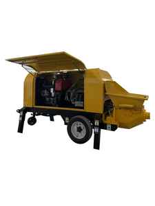 Pompa Beton Diesel Mikro untuk Teknik Konstruksi Pompa <span class=keywords><strong>Mortar</strong></span> Grouting Mobile Efisiensi Tinggi Produktivitas 22M/H 180M - Product Image 2