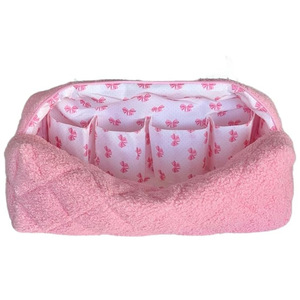 Nueva bolsa con cremallera con estampado de leopardo, bolsa de almacenamiento de herramientas de peinado de alta gama y elegante, bolsa de cosméticos multifuncional y artículos de aseo - Product Image 5