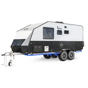 Factory Direct Delivery Trailer Camper Houses Portable Camper Trailer 4x4 Caravan Off Road Camper Trailer
