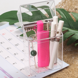 Boîte à cigarettes en acrylique transparente de haute qualité <span class=keywords><strong>personnalisable</strong></span> - Product Image 2