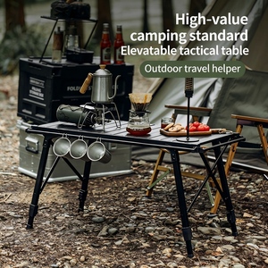 Mesa Plegable Táctica IGT con Tablero Ancho para Picnic al Aire Libre, Mesa de Camping Portátil con Precio Competitivo - Product Image 3
