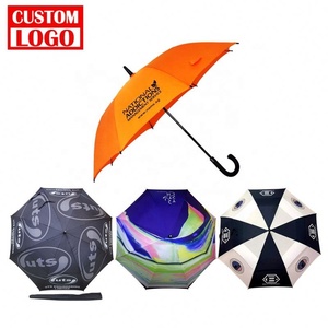 <span class=keywords><strong>Parapluie</strong></span> de golf pliable imperméable de qualité supérieure avec logo personnalisé imprimé en CMJN pour cadeaux promotionnels publicitaires - Product Image 4