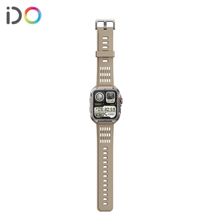 Reloj inteligente unisex, Cuadrado de 1,8 pulgadas, pantalla táctil completa, llamadas BT, voz Alexa, carga inalámbrica, recordatorio de mensajes inteligentes para Fitness - Product Image 4