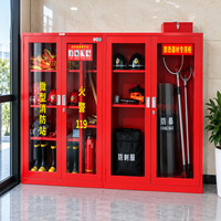 Boîte à extincteurs en acier inoxydable, armoire de sécurité double pour extincteurs, fabrication OEM sur mesure