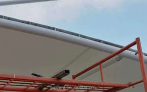 Tùy chỉnh thiết kế sân vận động màng Cấu trúc thép lợp sân tennis cấu trúc - Product Image 5