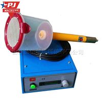 Machine de flocage portable, petite machine de flocage électrostatique portative, machine de pulvérisation de suède pour boîtes à bijoux