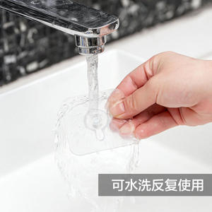 Gancho adhesivo cuadrado tipo T con tornillo 6x6, colgador de plástico desmontable para montaje en pared para marcos de fotos - Product Image 3