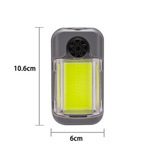 Lampe de travail XPG COB 1805, lampe de camping LED portable rechargeable avec entrée/sortie de charge USB, gradation progressive, design pliable - Product Image 2