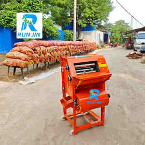 Nông nghiệp ướt và khô đậu phộng <span class=keywords><strong>picker</strong></span> hộ gia đình hiệu quả cao đậu phộng gặt hái Máy tuốt lúa - Product Image 2