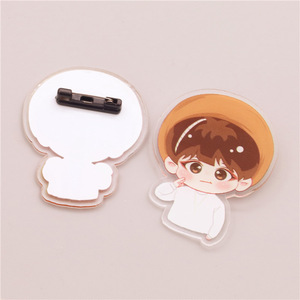 Broche Acrílico de <span class=keywords><strong>Jungkook</strong></span> del Grupo <span class=keywords><strong>Idol</strong></span> de Kpop Bangtan Boys, Pins Acrílicos en Oferta - Product Image 2