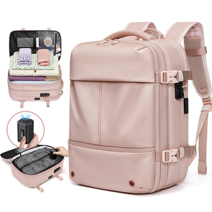 Mochila Impermeable Expandible de 5 cm con Candado TSA para Hombre, Gran Capacidad, con Compartimentos Secos y Húmedos, para Negocios, 2026 - Product Image 1
