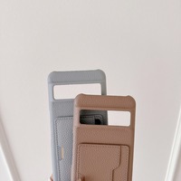 Étuis de téléphone en cuir PU pour Google Pixel 9 Pro XL avec porte-cartes, protection intégrale
