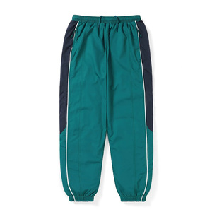 Pantalon de survêtement violet pour homme avec taille élastique, bande latérale blanche, cordon de serrage, léger et décontracté, idéal pour l'automne - Product Image 4