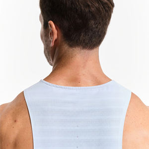 Chaleco Deportivo Ligero de Alta Elasticidad para Hombre, con Logotipo Personalizado, Termosellado, de Secado Rápido y Transpirable, sin Mangas - Product Image 5