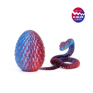 Huevo de Serpiente Impreso en 3D, Juguete Creativo y Moderno, Modelo de Simulación de Animal, Huevo de Serpiente/Dragón, Divertido y Ecológico para Niños - Product Image 6