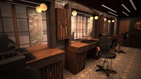 Restaurant préfabriqué, salon de coiffure, mini-boutique en conteneur maritime, restaurant préfabriqué en conteneur, kiosque alimentaire extérieur, salon de coiffure