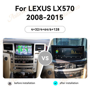 Autostereo Android multimedya CD Stereo araç DVD oynatıcı oyuncu Lexus Lexus 2008-2015 Carplay navigasyon ana ünitesi için teyp - Product Image 2