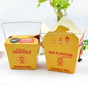 Meshine-caja de papel desechable <span class=keywords><strong>para</strong></span> guardar fideos y pasta, cartón <span class=keywords><strong>para</strong></span> Fideos ms-noodle, fácil de llevar, acepta CN;ZHE - Product Image 3