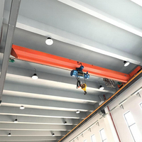 Pont roulant industriel électrique à poutre simple de 5, 10, 15 et 20 tonnes pour usine – Le meilleur pour la course en hauteur