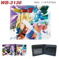 Dompet Kartu Identitas Anime Jepang Keren Motif Naga, Tempat Koin Anti-Hilang, Dompet Kulit PU, Aksesoris Kustom, Grosir Dompet