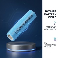 Sel Baterai Silinder DMEGC 18650 NMC 3.7V 2500mAh dengan Sirkuit Proteksi Keamanan Tinggi Untuk Mainan Anak dan Sistem Pengamanan Hewan Peliharaan