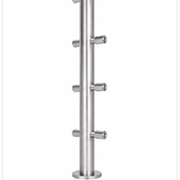 Poteau de balustrade carré en acier inoxydable Zhuo Ye, support de garde-corps moderne pour balcon et escalier