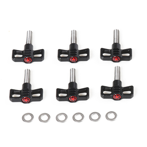 Hardtop Quick Removal Thumb Screws Attache D-rings Anchor pour Jeep Wrangler TJ JK JL 4XE Gladiator JT Ford Bronco - Product Image 6
