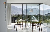 Maison miniature panoramique européenne préfabriquée modulaire en structure acier personnalisable pour appartement, villa, complexe hôtelier, hôtel