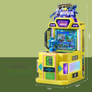 Ventas calientes Tiro de plástico Niños Arcade Racing Hine Juegos que funcionan con monedas - Product Image 1