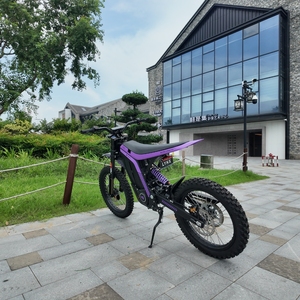 Motocicleta Eléctrica Todoterreno 2026, <span class=keywords><strong>Precio</strong></span> de Fábrica para Lynx, Motor Central de Litio de 10KW 72V, Freno de Disco, 120km de Autonomía, <span class=keywords><strong>Moto</strong></span> de Carreras para Adultos - Product Image 2