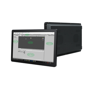 11,6 15,6 18,5 pulgadas carcasa de Metal táctil Industrial Usb Lan WIFI Multi pantalla táctil Panel Pc frontal IP65 <span class=keywords><strong>Monitor</strong></span> a prueba de polvo - Product Image 1