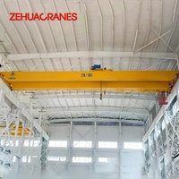 Pont roulant à double poutre de type boîte, norme FEM, pour levage de matériaux en atelier, à commande facile, 32 tonnes, 50 tonnes
